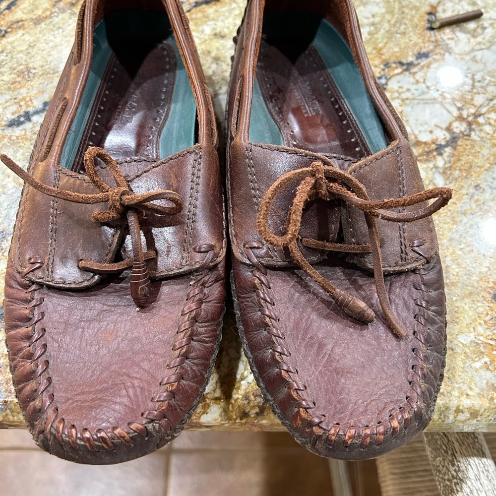 Brown Leather Loafers